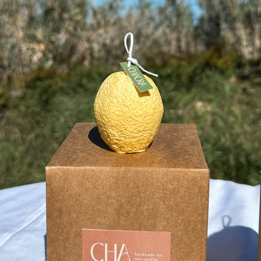 Bougie au citron