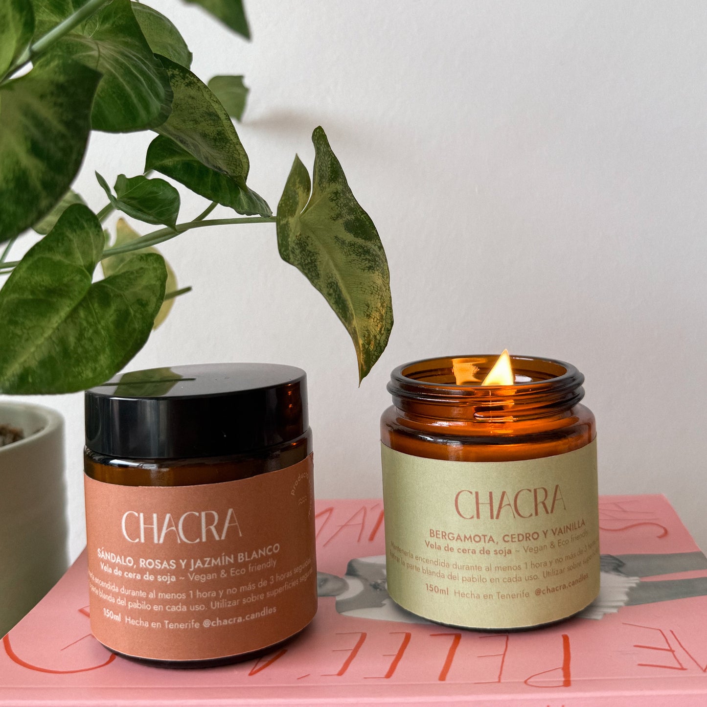 Vela Chacra cristal